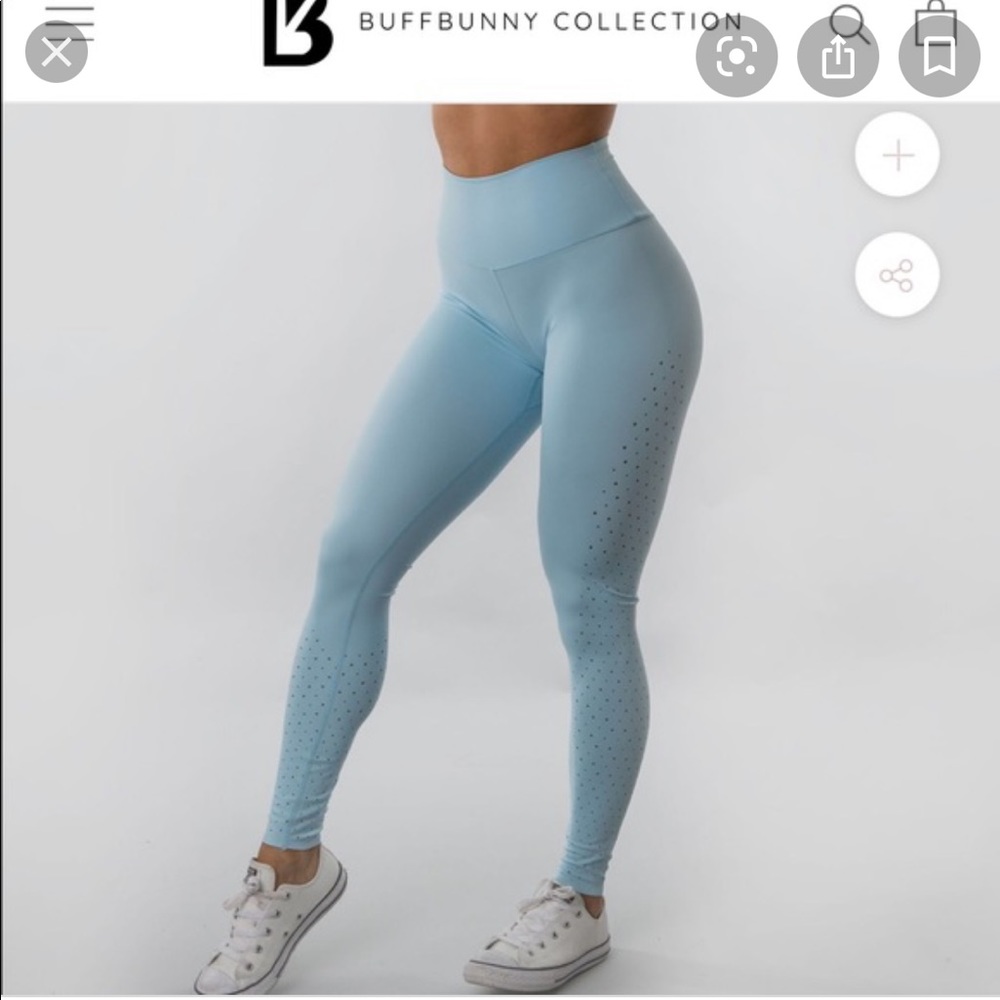 BuffBunny Light Blue Leggings